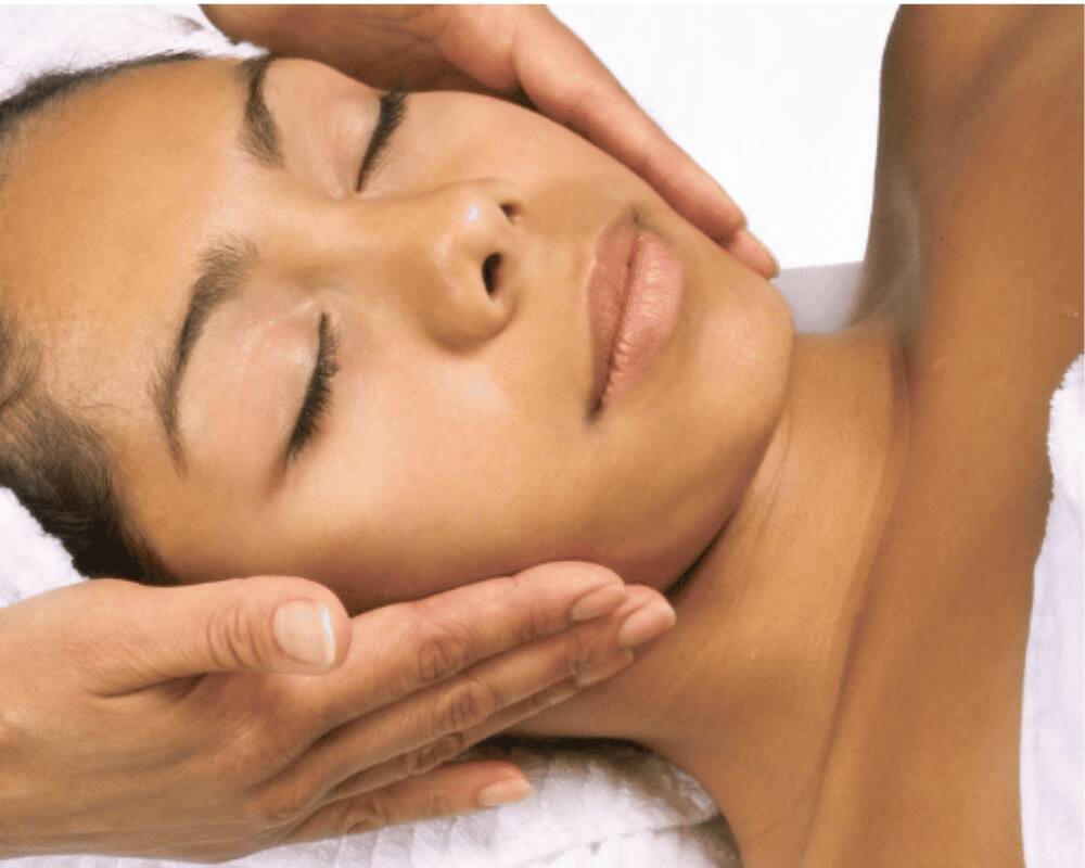 Client receiving a personalised Better Skin for Life Facial at re:new Hair & Beauty in Woodhall Spa