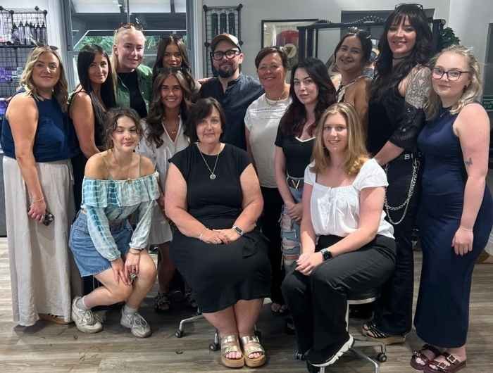 The re:new Hair & Beauty team in Woodhall Spa