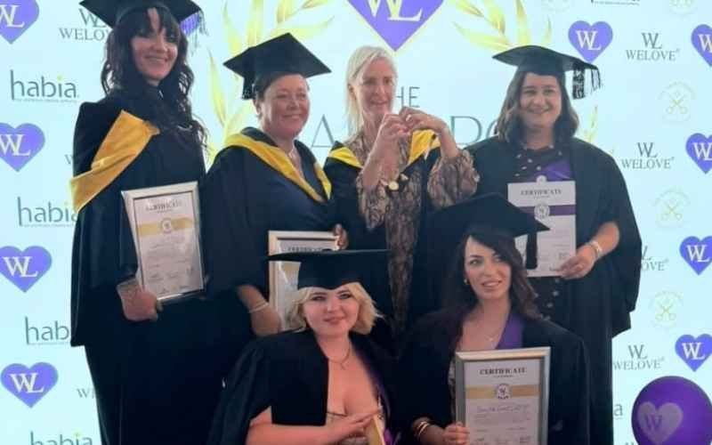 The re:new Hair & Beauty team in Woodhall Spa